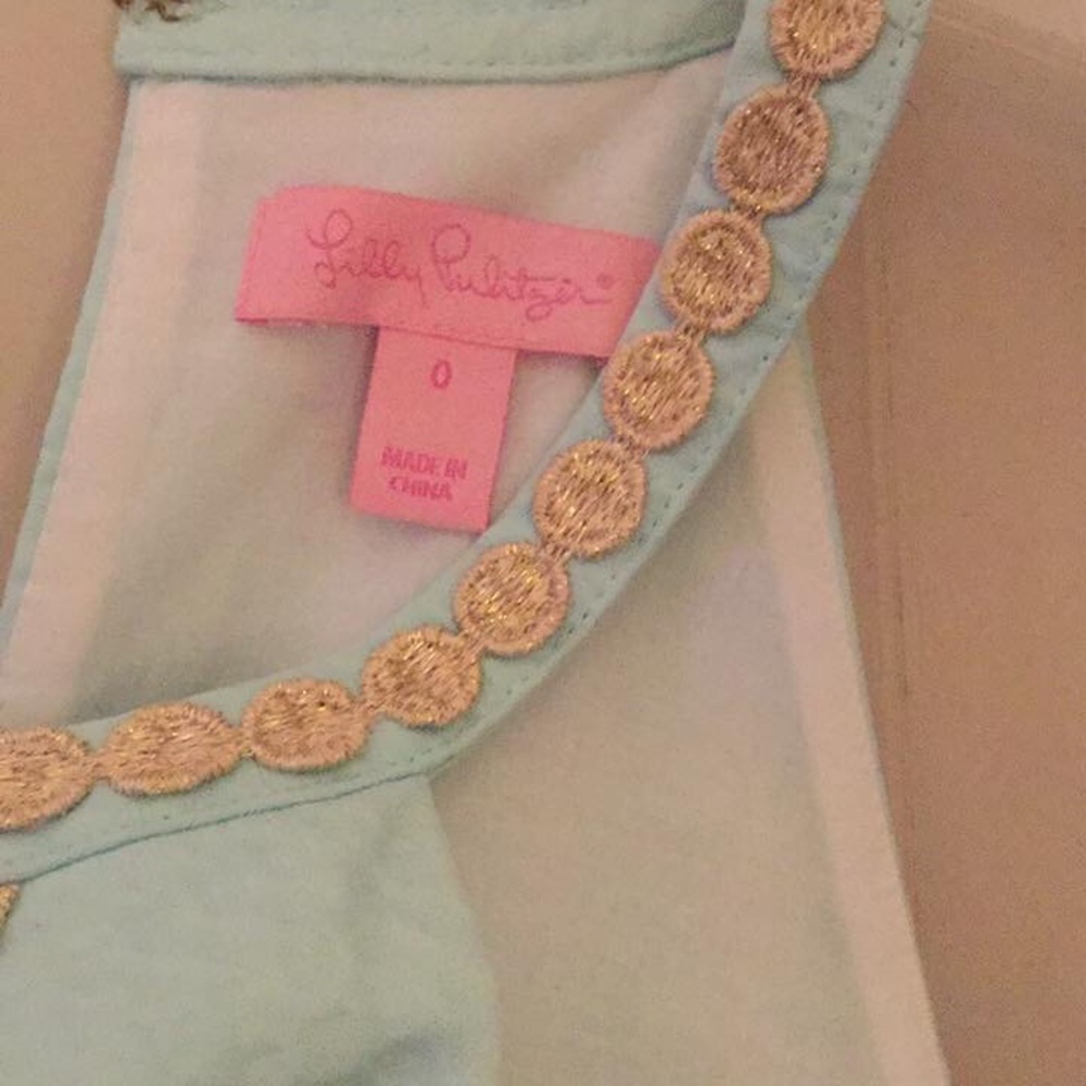 LILLY PULITZER PEARL LACE SHIFT DRESS/ LINED - Picture 2 of 6